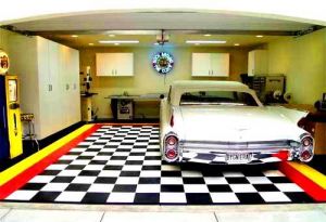 luxury home garage - store your beautiful cars in style - New-Car-Garage-with-floor-Design.jpg